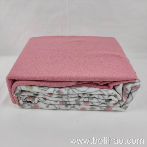 polyester bedding sheet printed polar fleece bedding sets